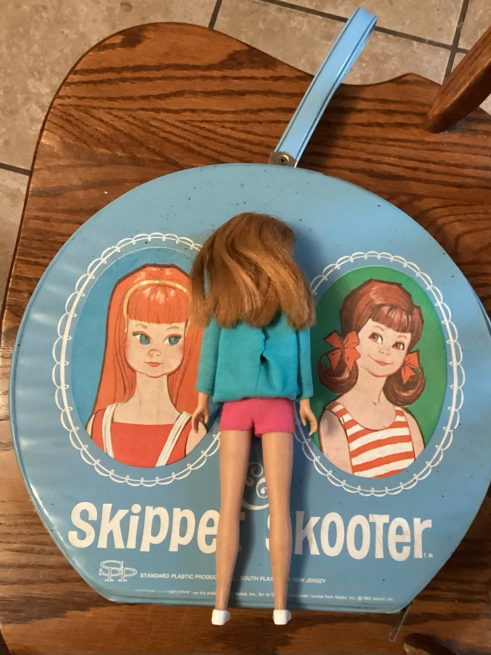 1963 skipper doll and Skipper Scooter doll case 1965 - Picture 2 of 13